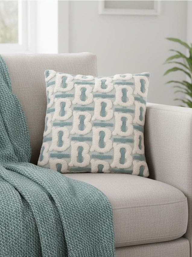 Sinsay - Ozdobný vankúš - svetlomodrá