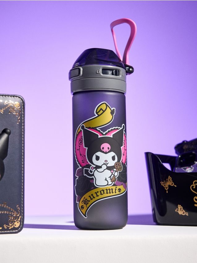 Sinsay - Sticlă cu pai Kuromi - multicolor