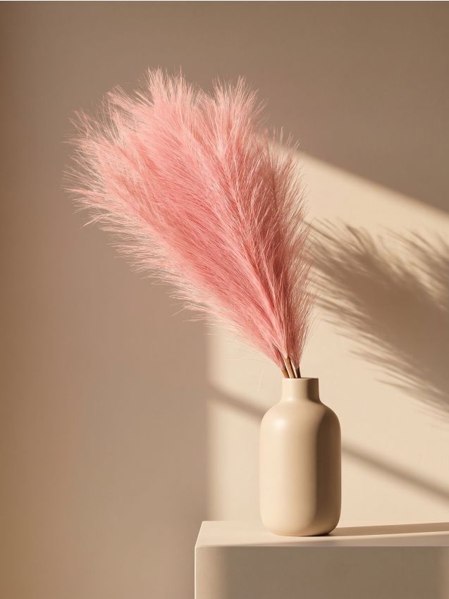 Sinsay - Plantă artificială decorativă - roz-pastel