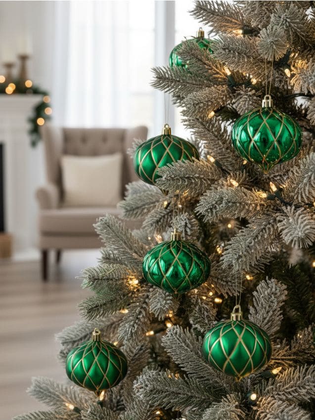Sinsay - Balenie 6 vianočných ozdôb - zelená