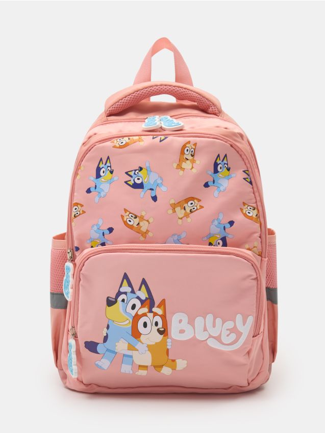Rucksack mit dekorativen Reißverschlüssen Bluey - SINSAY