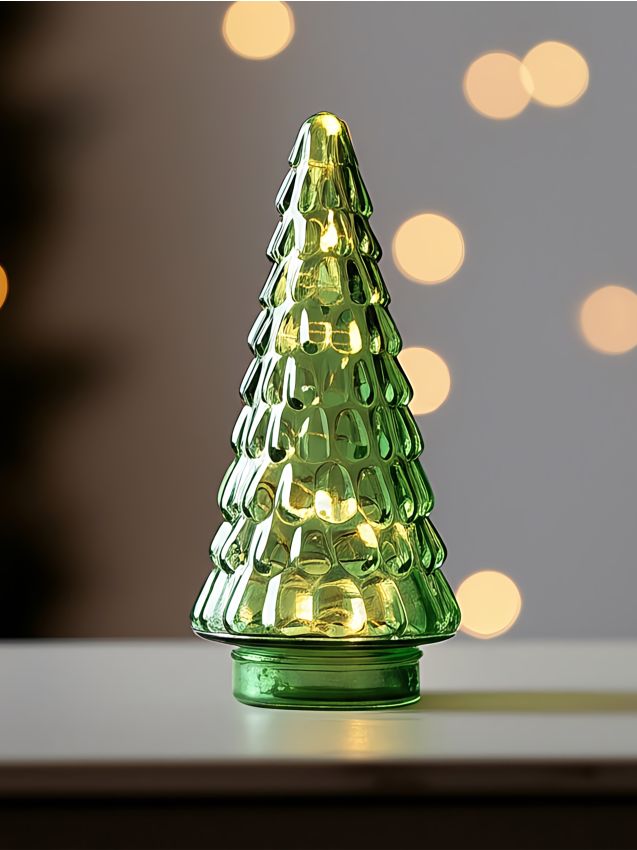Sinsay - LED lampička v tvare vianočného stromčeka - zelená