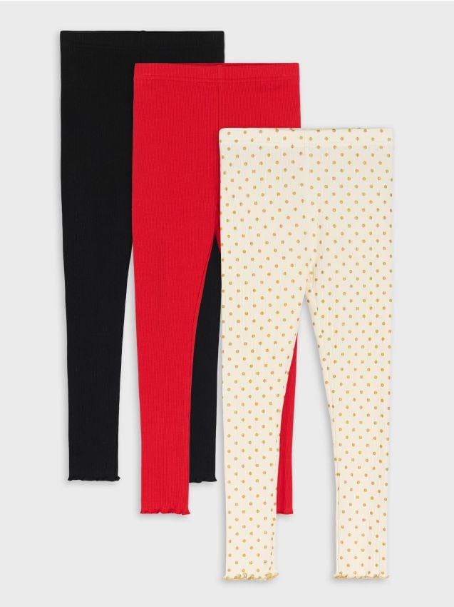 Sinsay - Set de 3 perechi de colanți - multicolor