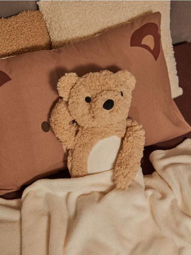 Sinsay - Termofor s plyšovou hračkou a dekou - telová