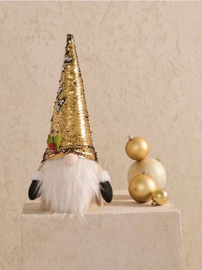 Χριστουγεννιάτικο διακοσμητικό σε σχήμα καλικάντζαρου