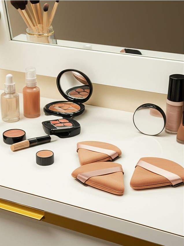 Sinsay - Bureței de machiaj set 8 bucăți - multicolor