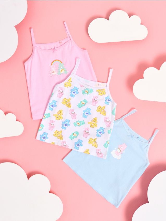 Sinsay - Maiouri din bumbac 3 pack Care Bears - multicolor