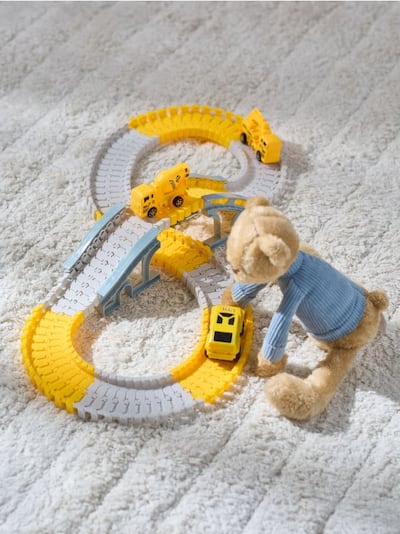 Mänguasi – Ehitusraja komplekt sõidukitega