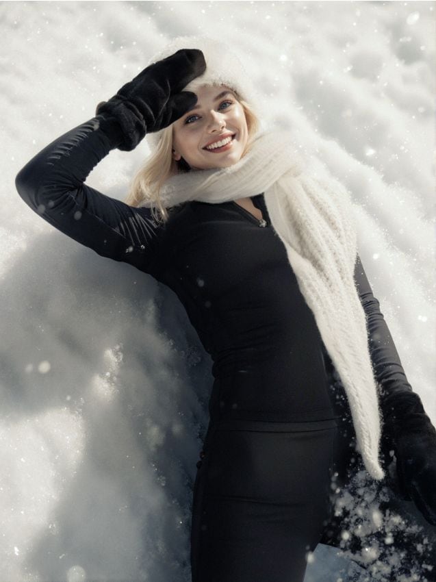 Sinsay - Fleecová mikina s podšívkou z umelého kožúška - čierna