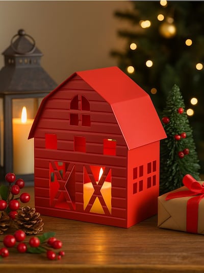 Svećnjak u obliku kuće