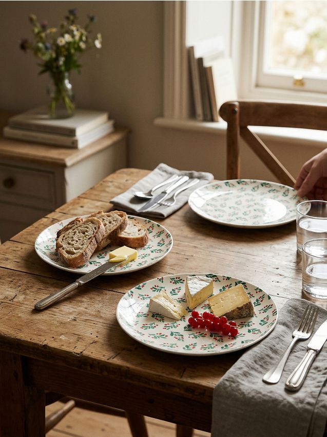 Sinsay - Set de 2 farfurii - alb