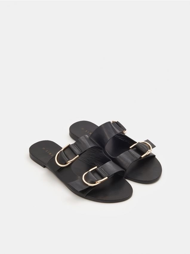 LADIES` STRAPPY SANDALS Boja crno SINSAY 8943A99X