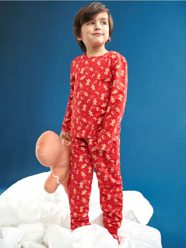 Set di pigiami in lino monogrammato per ragazzo 6-14 anni Abbigliamento Abbigliamento bambino Pigiami e vestaglie Pigiami abbigliamento da notte di lusso per bambini pigiama classico con borsa personalizzato 