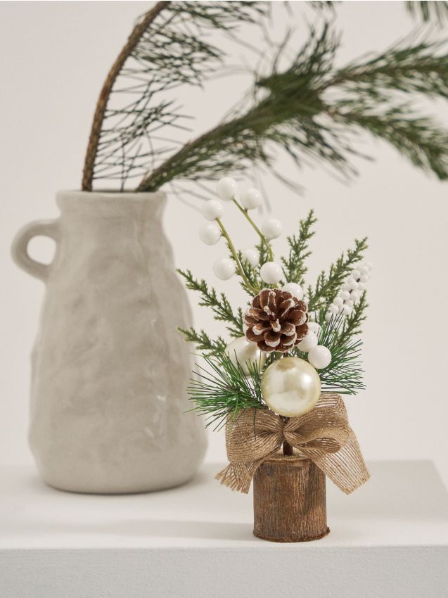 Sinsay - Ozdobná umelá rastlina - zlatá