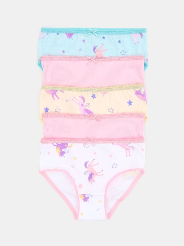 Sinsay - Set de 5 perechi de chiloți - multicolor