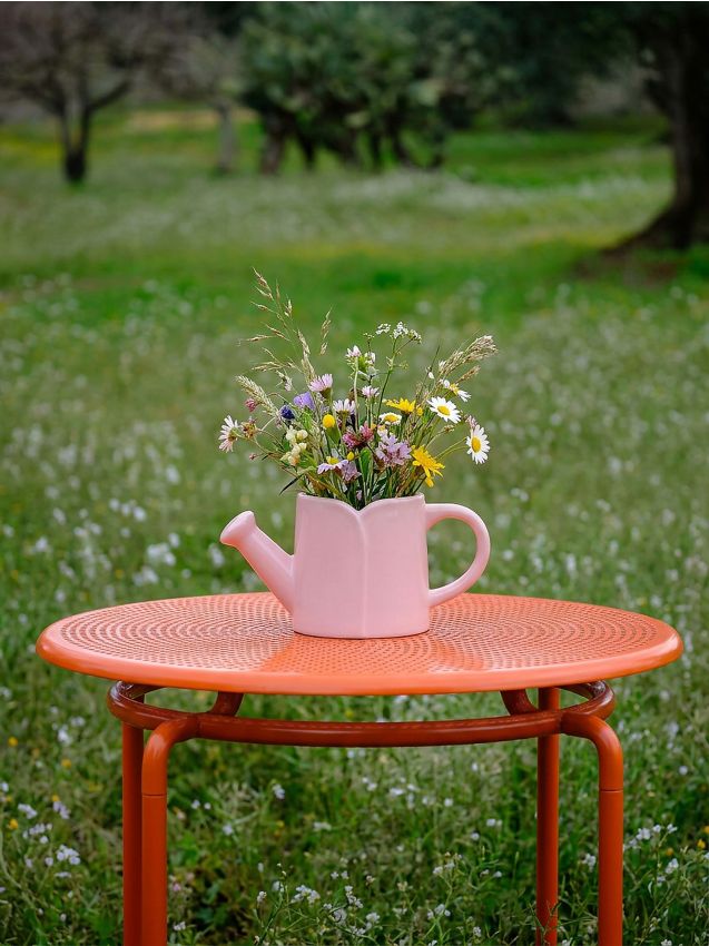 Sinsay - Vază ceramică - roz-pastel