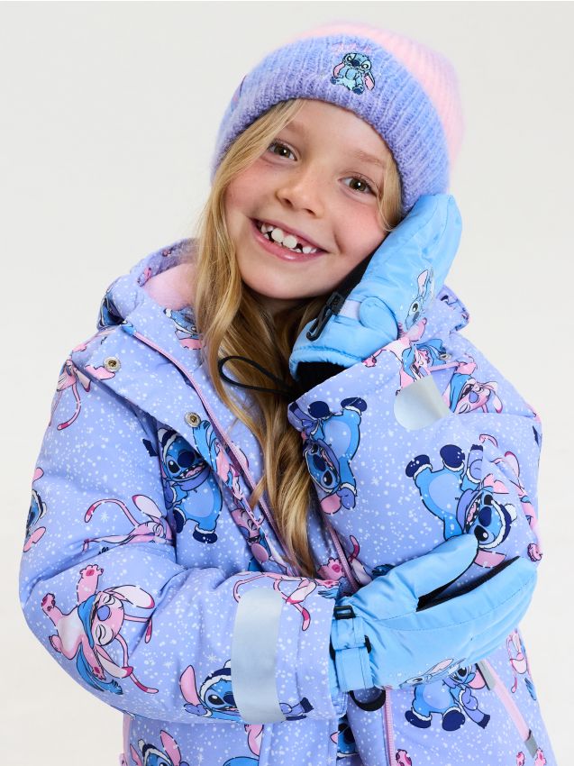 Sinsay - Căciulă cu broderie Stitch - multicolor