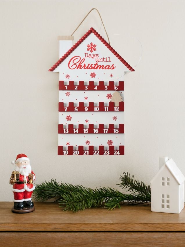 Sinsay - Adventný kalendár s motívom domu - viacfarebná