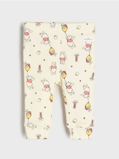 Bombažni leggings z vzorcem Winnie the Pooh
