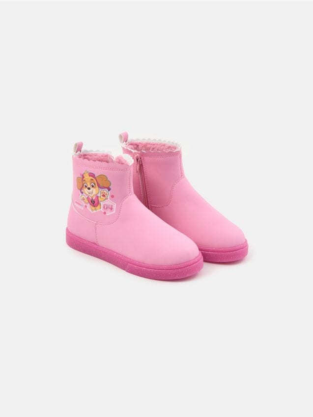 Sinsay - Čižmy PAW Patrol - pastelová ružová