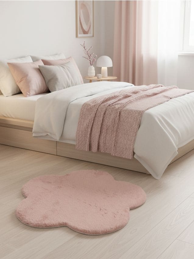 Sinsay - Covor în formă de floare - roz