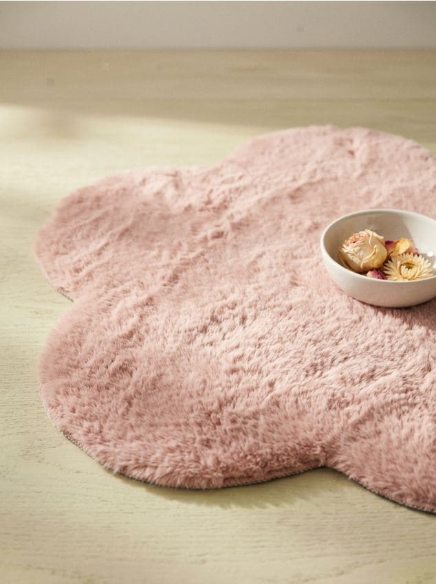 Sinsay - Covor în formă de floare - roz