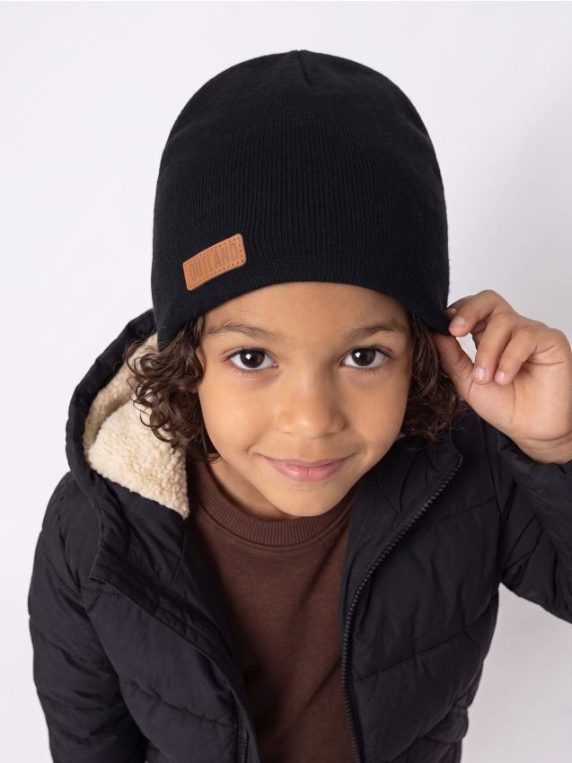 Sinsay - Căciulă Beanie cu Vâscoză - negru