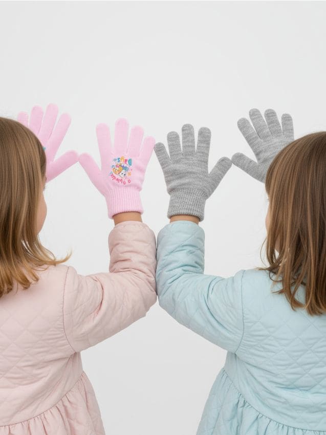 Sinsay - Súprava 2 párov rukavíc PAW Patrol - pastelová ružová