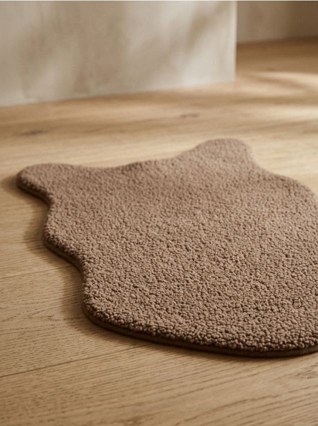 Sinsay - Covor cu formă neregulată - bej