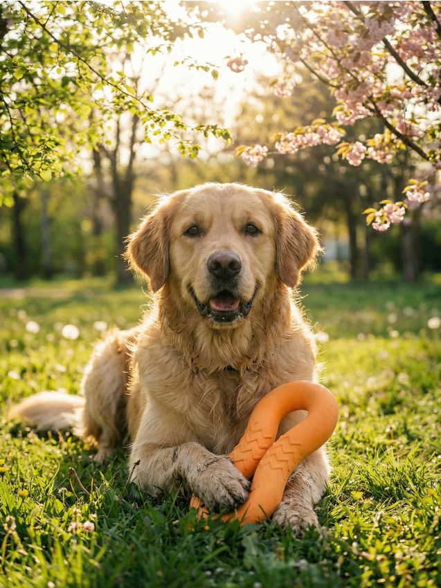 Sinsay - Jucărie din cauciuc pentru câini - portocaliu