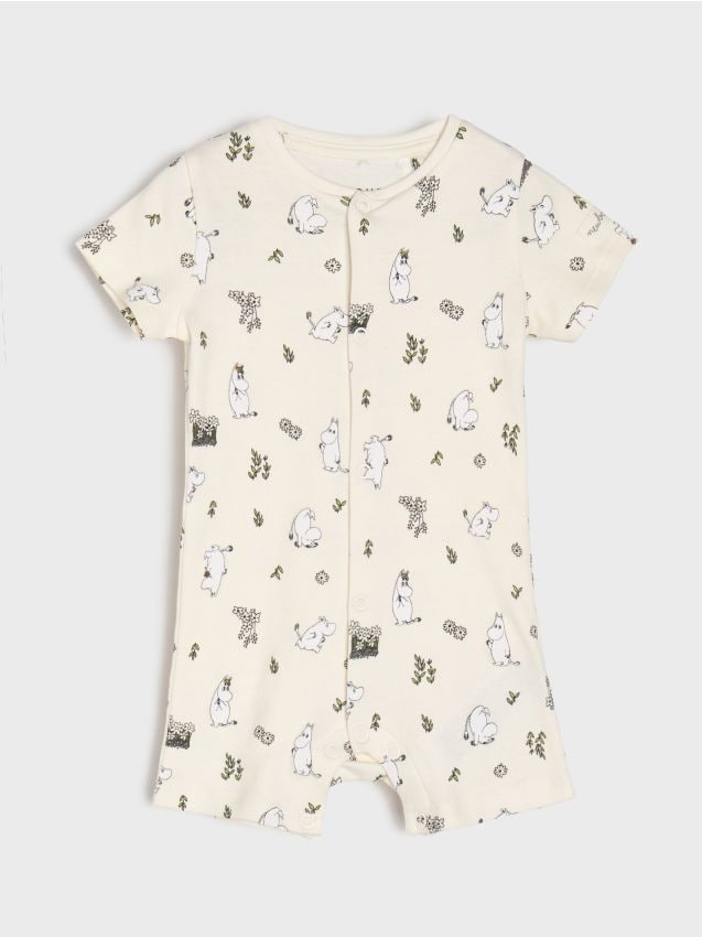 Sinsay - Salopete din bumbac The Moomins - bej