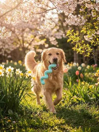 Kummikoomänguasi koertele