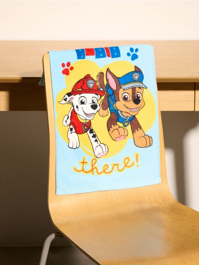 Sinsay - Prosop de mâini din bumbac PAW Patrol - albastru