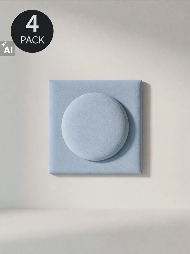 Sinsay - Tapecirani zidni paneli u obliku blokova 4 pack
