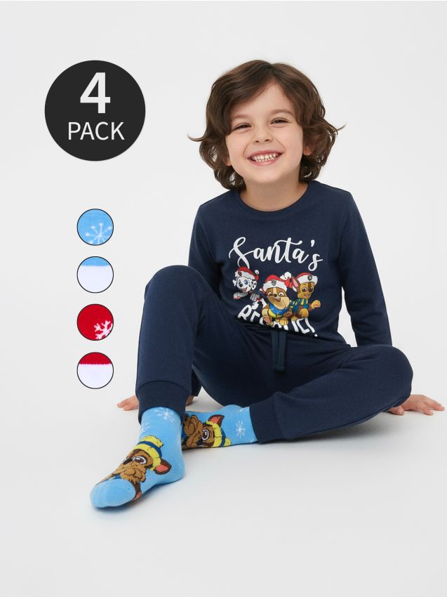 Sinsay - Súprava 4 párov ponožiek PAW Patrol - viacfarebná