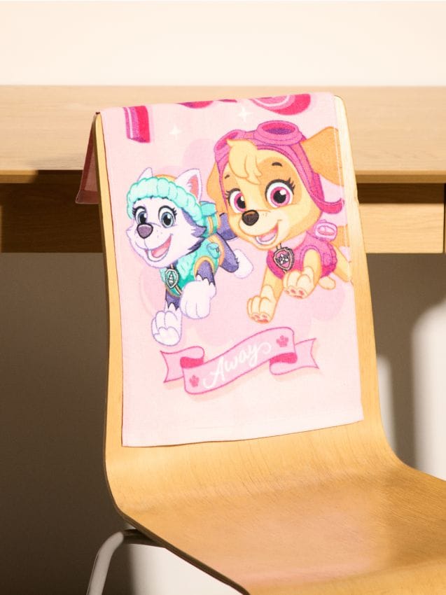 Sinsay - Prosop de mâini din bumbac PAW Patrol - roz