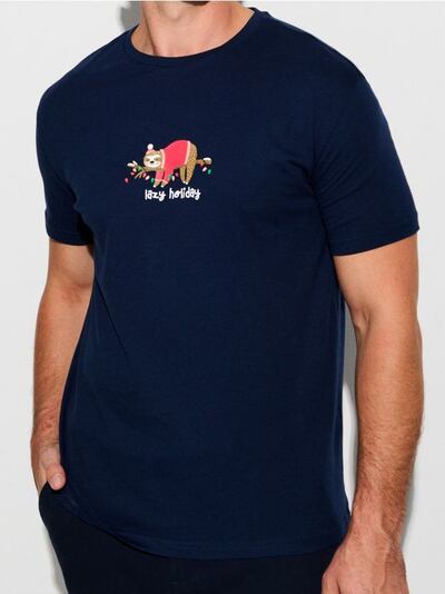 Majica z božičnim motivom