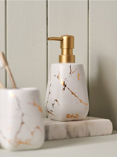 Szappanadagoló márvány mintával