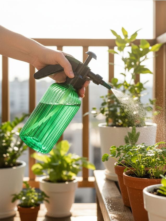 Sinsay - Pulverizator de grădină cu pompă - verde-închis