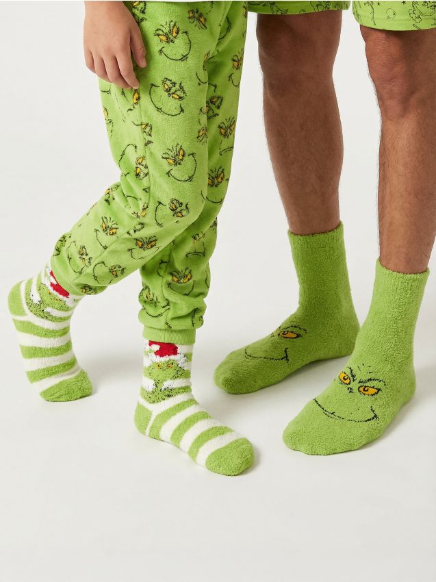 Sinsay - Súprava 2 párov ponožiek Grinch - viacfarebná