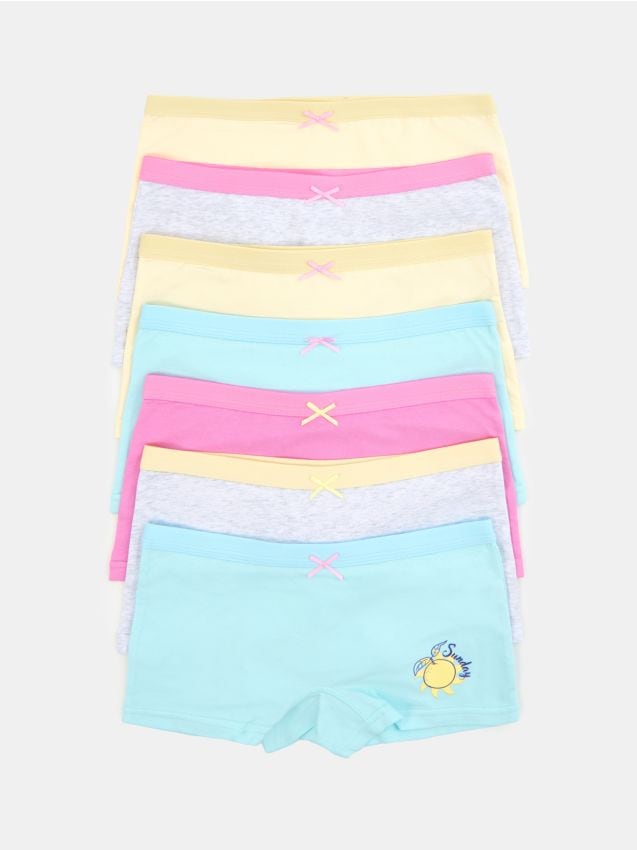 Sinsay - Boxeri din bumbac 7 pack - multicolor