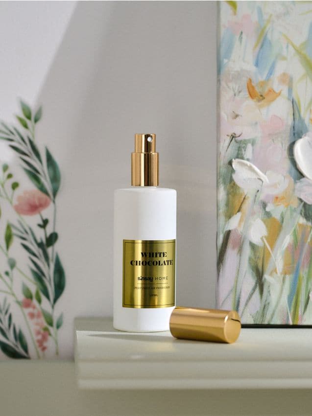 Sinsay - Odorizant de aer parfumat White Chocolate - alb