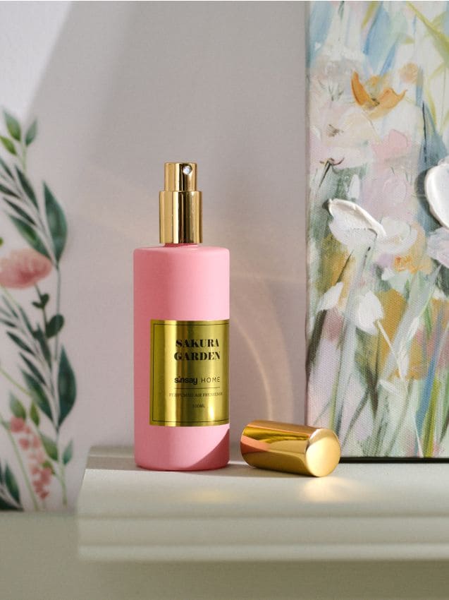 Sinsay - Odorizant de aer parfumat Sakura Garden - roz-pastel