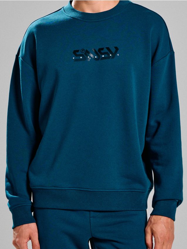 Sinsay - Bluza z napisem SNSY PERFORMANCE - zielony