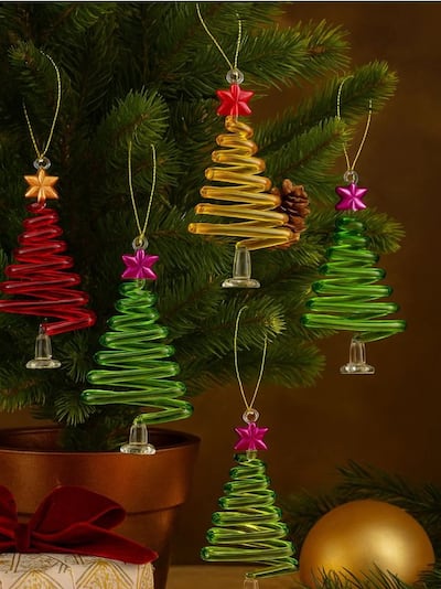 Vánoční ozdoby na stromek 5 kusy