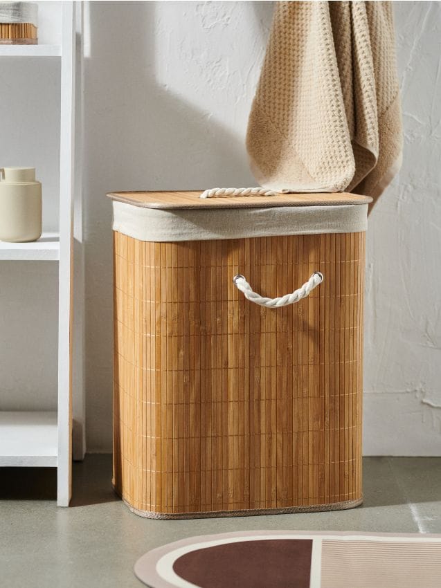 Sinsay - Coș pentru rufe - bej