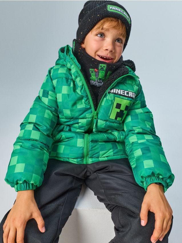 Sinsay - Pītā puffer jaka ar