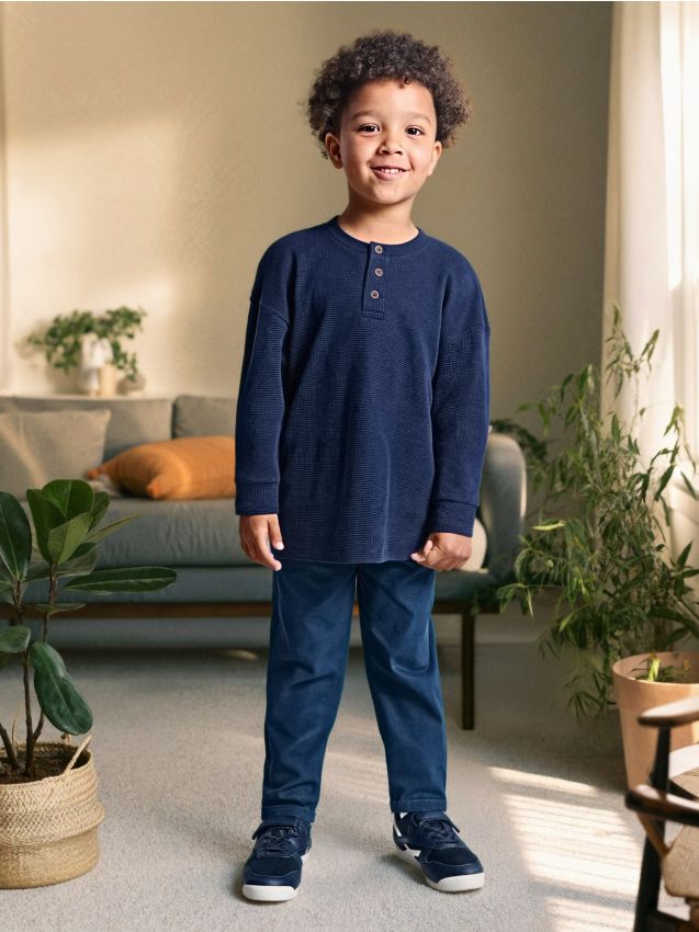 Dunkelblaue Jeans - SINSAY