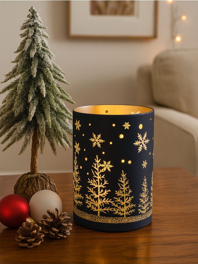 Sinsay - Lampă decorativă din sticlă - negru