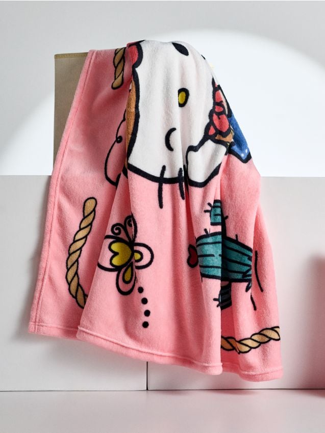 Sinsay - Coperta Hello Kitty - rosa
